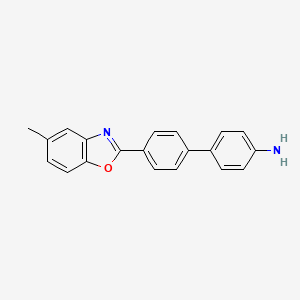 4'-(5-Methyl-1,3-benzoxazol-2-yl)[1,1'-biphenyl]-4-amine