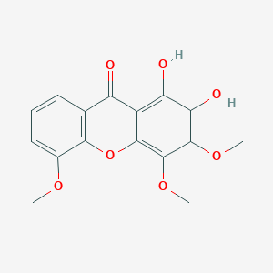 1,2-Dihydroxy-3,4,5-trimethoxy-9H-xanthen-9-one