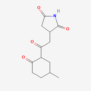 3-[2-(5-Methyl-2-oxocyclohexyl)-2-oxoethyl]pyrrolidine-2,5-dione