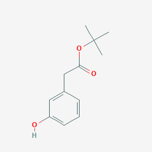 B1291461 Tert-butyl 2-(3-hydroxyphenyl)acetate CAS No. 82548-54-7