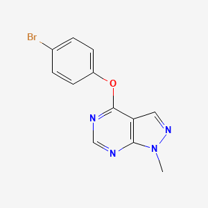 4-(4-Bromophenoxy)-1-methylpyrazolo[3,4-d]pyrimidine