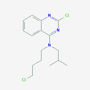 2-Chloro-N-(4-chlorobutyl)-N-(2-methylpropyl)quinazolin-4-amine