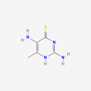 2,5-Diamino-6-methylpyrimidine-4-thiol