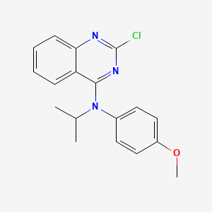 2-Chloro-N-(4-methoxyphenyl)-N-(propan-2-yl)quinazolin-4-amine