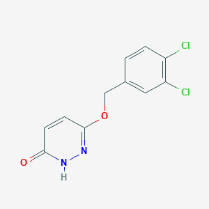 6-[(3,4-Dichlorophenyl)methoxy]pyridazin-3(2H)-one