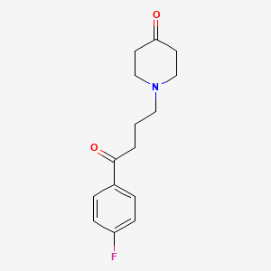 1-(4-(4-Fluorophenyl)-4-oxobutyl)piperidin-4-one