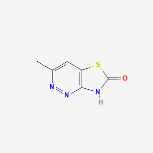 Thiazolo(4,5-c)pyridazin-6(1H)-one, 3-methyl-