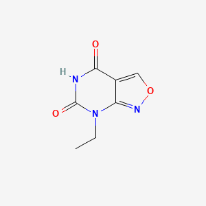 7-Ethylisoxazolo(3,4-d)pyrimidine-4,6(5H,7H)-dione