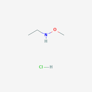 molecular formula C3H10ClNO B1291499 Ethyl(methoxy)amine hydrochloride CAS No. 1195657-97-6