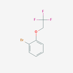 molecular formula C8H6BrF3O B1291504 1-Bromo-2-(2,2,2-trifluoroethoxy)benzene CAS No. 218610-57-2