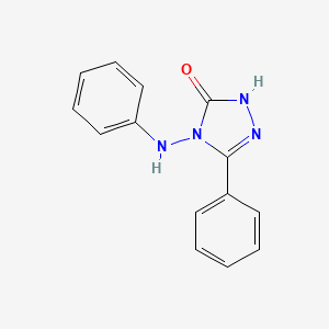 4-anilino-3-phenyl-1H-1,2,4-triazol-5-one