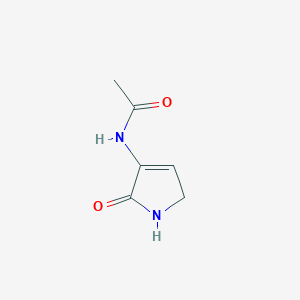 N-(2-Oxo-2,5-dihydro-1H-pyrrol-3-yl)acetamide