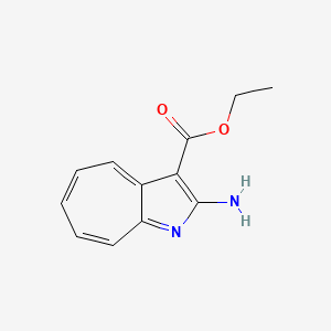 Ethyl 2-aminocyclohepta[b]pyrrole-3-carboxylate