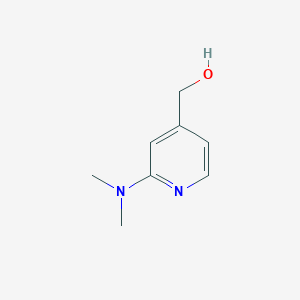 molecular formula C8H12N2O B1291514 [2-(Dimethylamino)-4-pyridinyl]methanol CAS No. 193002-33-4