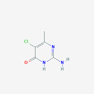 2-Amino-5-chloro-6-methylpyrimidin-4(1H)-one