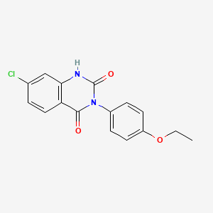 7-Chloro-3-(4-ethoxyphenyl)quinazoline-2,4(1H,3H)-dione