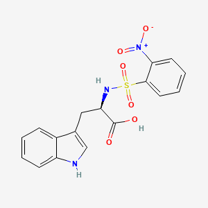 (R)-3-(1H-Indol-3-yl)-2-(2-nitrophenylsulfonamido)propanoic acid