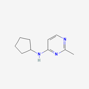 n-Cyclopentyl-2-methylpyrimidin-4-amine