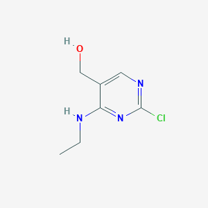 (2-Chloro-4-(ethylamino)pyrimidin-5-yl)methanol