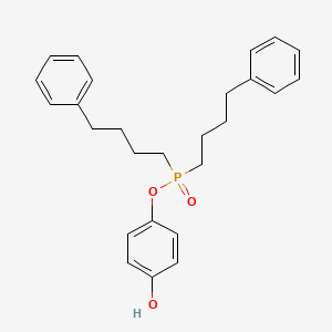 4-Hydroxyphenyl bis(4-phenylbutyl)phosphinate