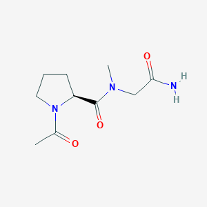 (S)-1-Acetyl-N-(2-amino-2-oxoethyl)-N-methylpyrrolidine-2-carboxamide