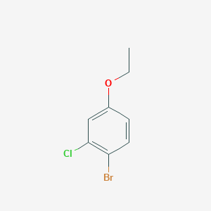 molecular formula C8H8BrClO B1291550 1-溴-2-氯-4-乙氧基苯 CAS No. 313545-43-6