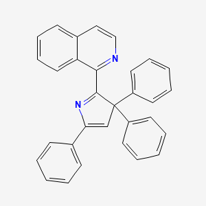 1-(3,3,5-Triphenylpyrrol-2-yl)isoquinoline