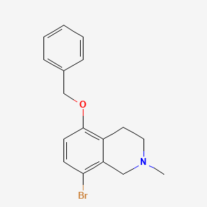 5-(Benzyloxy)-8-bromo-2-methyl-1,2,3,4-tetrahydroisoquinoline