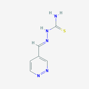 2-(Pyridazin-4-ylmethylene)hydrazinecarbothioamide