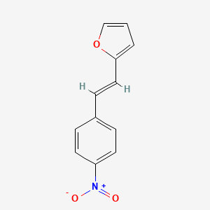 molecular formula C12H9NO3 B12915631 (E)-2-(4-Nitrostyryl)furan 