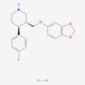 molecular formula C19H21ClFNO3 B129158 盐酸恩派 CAS No. 130855-30-0