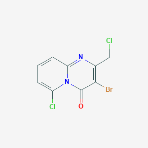 3-Bromo-6-chloro-2-(chloromethyl)-4H-pyrido[1,2-a]pyrimidin-4-one