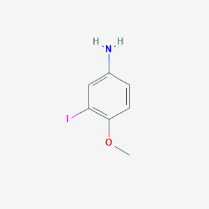 molecular formula C7H8INO B1291583 3-碘-4-甲氧基苯胺 CAS No. 74587-12-5
