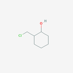 molecular formula C7H13ClO B12915931 2-(Chloromethyl)cyclohexanol CAS No. 113662-55-8