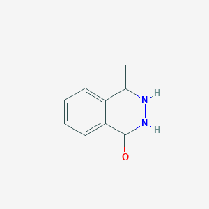 molecular formula C9H10N2O B12916082 4-Methyl-3,4-dihydrophthalazin-1(2h)-one CAS No. 6091-73-2