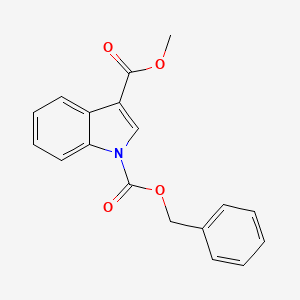 1-Benzyl 3-methyl 1H-indole-1,3-dicarboxylate