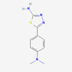 1,3,4-Thiadiazol-2-amine, 5-[4-(dimethylamino)phenyl]-