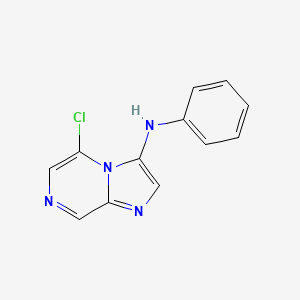 5-Chloro-N-phenylimidazo[1,2-a]pyrazin-3-amine