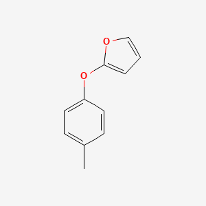 Furan, 2-(4-methylphenoxy)-