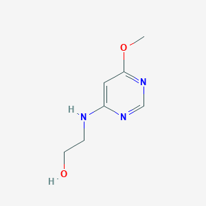 2-[(6-Methoxypyrimidin-4-yl)amino]ethan-1-ol