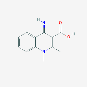 4-Imino-1,2-dimethyl-1,4-dihydroquinoline-3-carboxylic acid