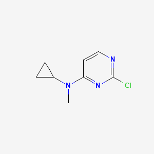 2-Chloro-N-cyclopropyl-N-methylpyrimidin-4-amine