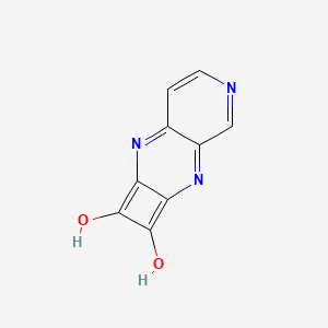 Cyclobuta[b]pyrido[3,4-e]pyrazine-6,7-dione, 5,8-dihydro-(8CI,9CI)