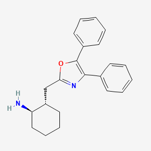 Trans-2-((4,5-diphenyloxazol-2-yl)methyl)cyclohexanamine