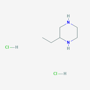 molecular formula C6H16Cl2N2 B1291657 2-乙基哌嗪二盐酸盐 CAS No. 438050-52-3