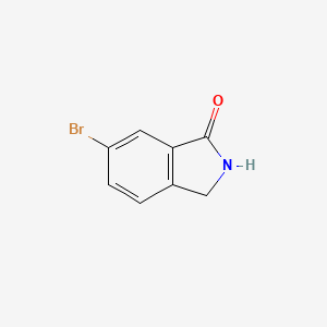 molecular formula C8H6BrNO B1291662 6-Bromoisoindolin-1-one CAS No. 675109-26-9