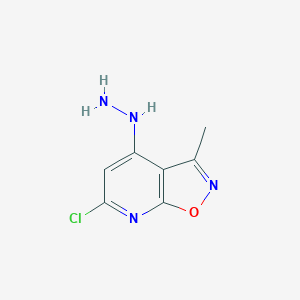 6-Chloro-4-hydrazinyl-3-methyl[1,2]oxazolo[5,4-b]pyridine