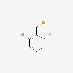 molecular formula C6H4BrCl2N B1291667 4-(Bromomethyl)-3,5-dichloropyridine CAS No. 159783-45-6
