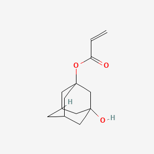molecular formula C13H18O3 B1291673 3-羟基金刚烷-1-基丙烯酸酯 CAS No. 216581-76-9