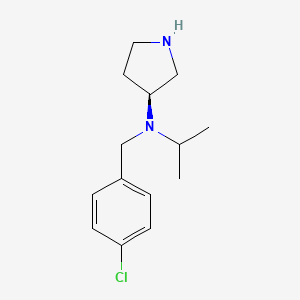 (S)-N-(4-Chlorobenzyl)-N-isopropylpyrrolidin-3-amine